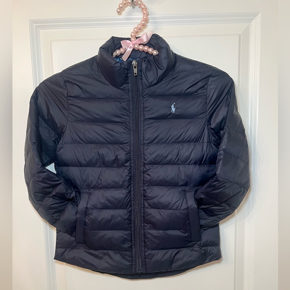 Polo by Ralph Lauren Kids Dark Blue Puffer Jacket - Picture 4 of 5